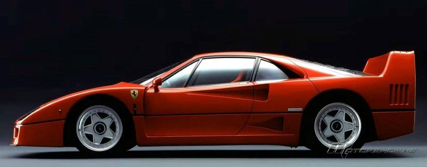 فيراري F40 1987  تتجاوز 320 كم/س