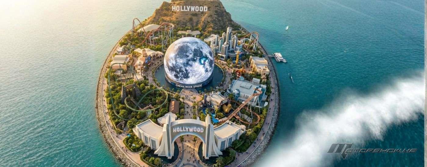 افتتاح جزيرة هوليوود: أكبر مشروع ترفيهي في المنطقة