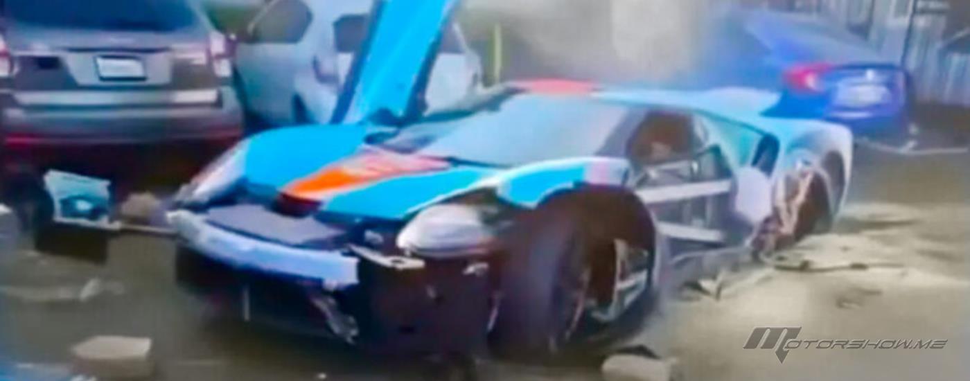 تحطم فورد GT40 نادرة بقيمة 2.5 مليون دولار في كارمايكل بعد دقائق من شرائها!