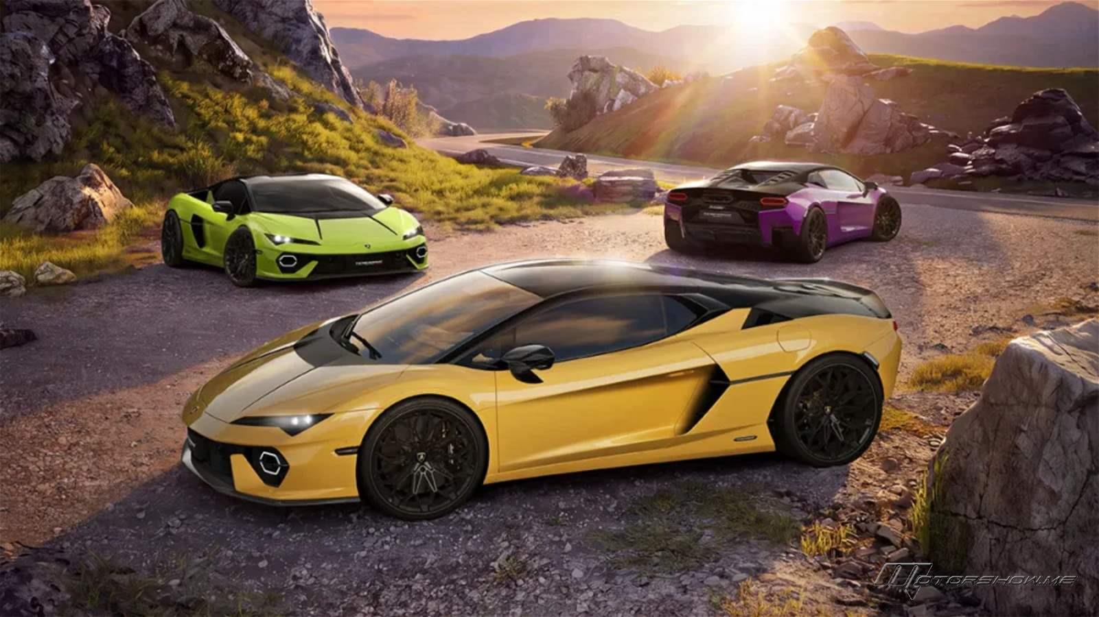 Lamborghini Just Unveiled a Collection of Bold Two-Tone Temerarios