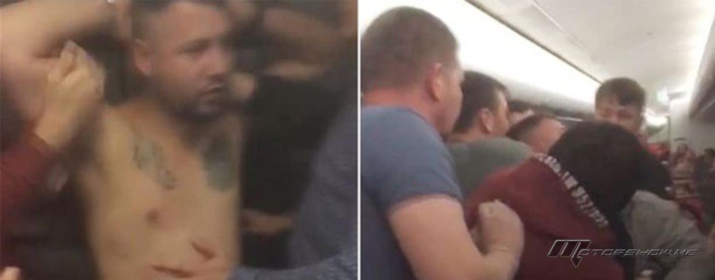 بالفيديو: رجل هدد بتفجير الطائرة... شاهدوا ماذا فعل الركاب