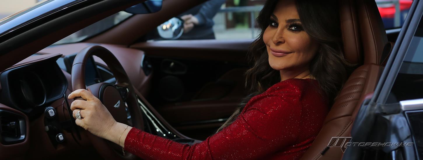 Aston Martin featured in upcoming Elissa music video