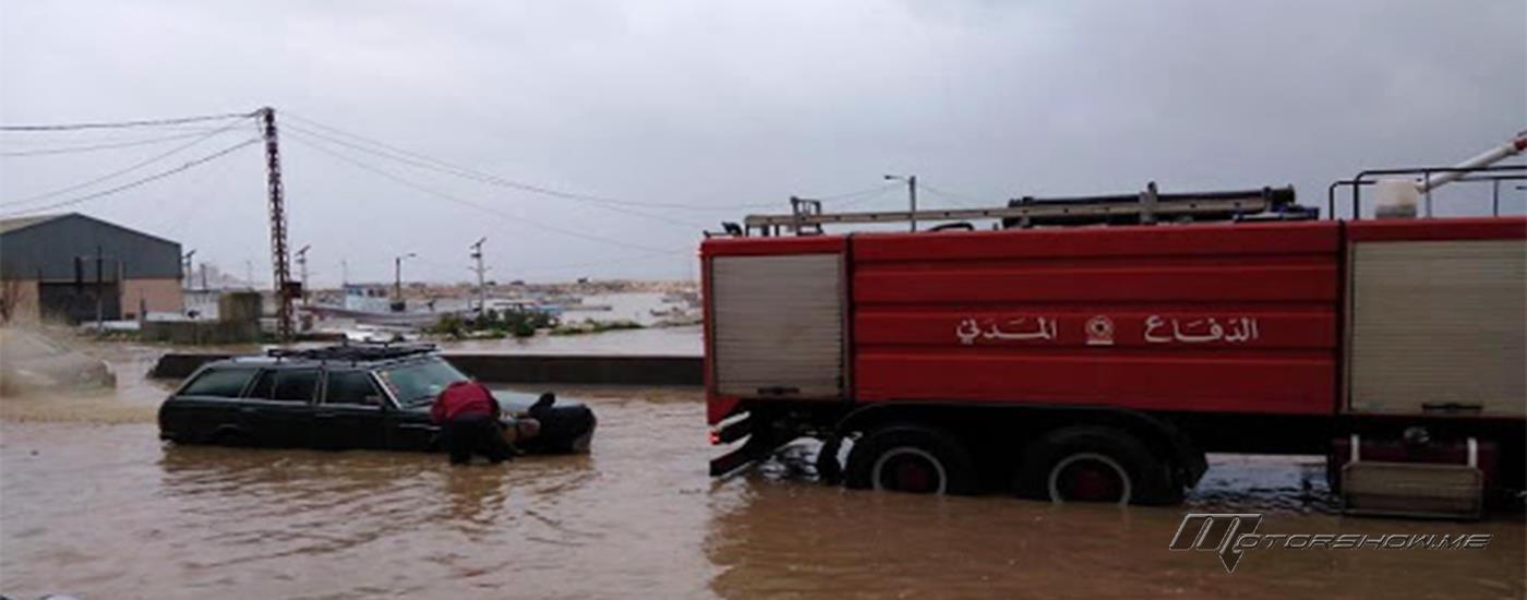 خطوات مهمة عليكم اجراؤها في حال تلف سيارتكم بسبب الأمطار!