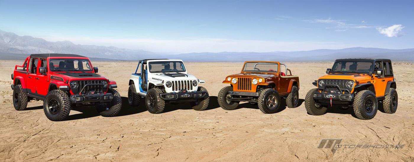 Jeep Concept Vehicles for the 2021 Safari Easter Lineup!
