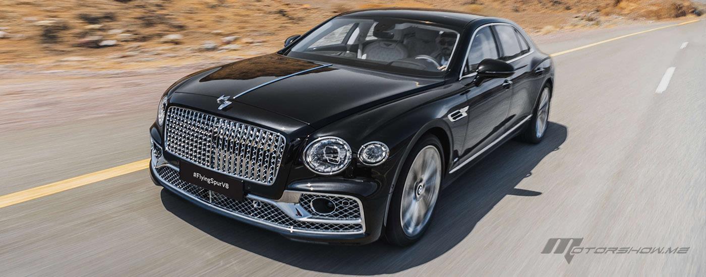 Flying Spur Ready to Soar with V8 Power Across the Middle East