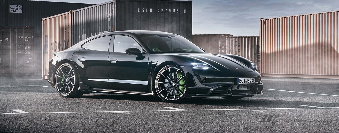 Brabus Goes Carbon Mad on the Porsche Taycan Turbo S