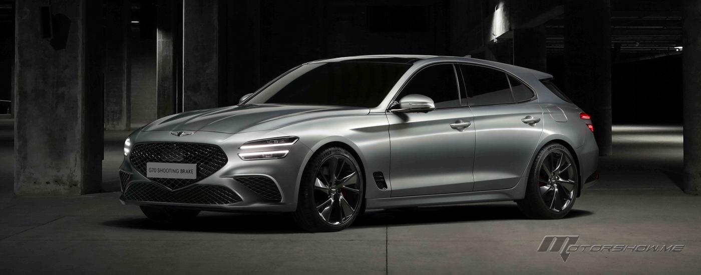 The Genesis G70 Shooting Brake Makes its Middle East Debut