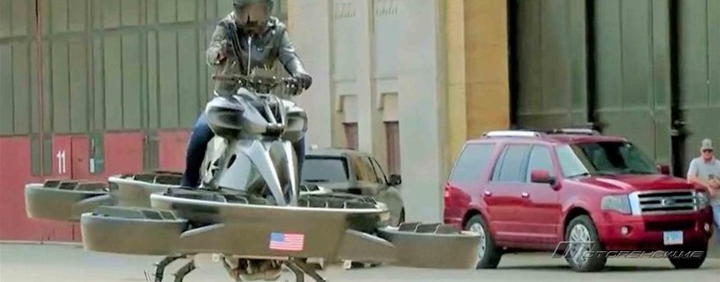 بالفيديو: إطلاق دراجة طائرة جديدة