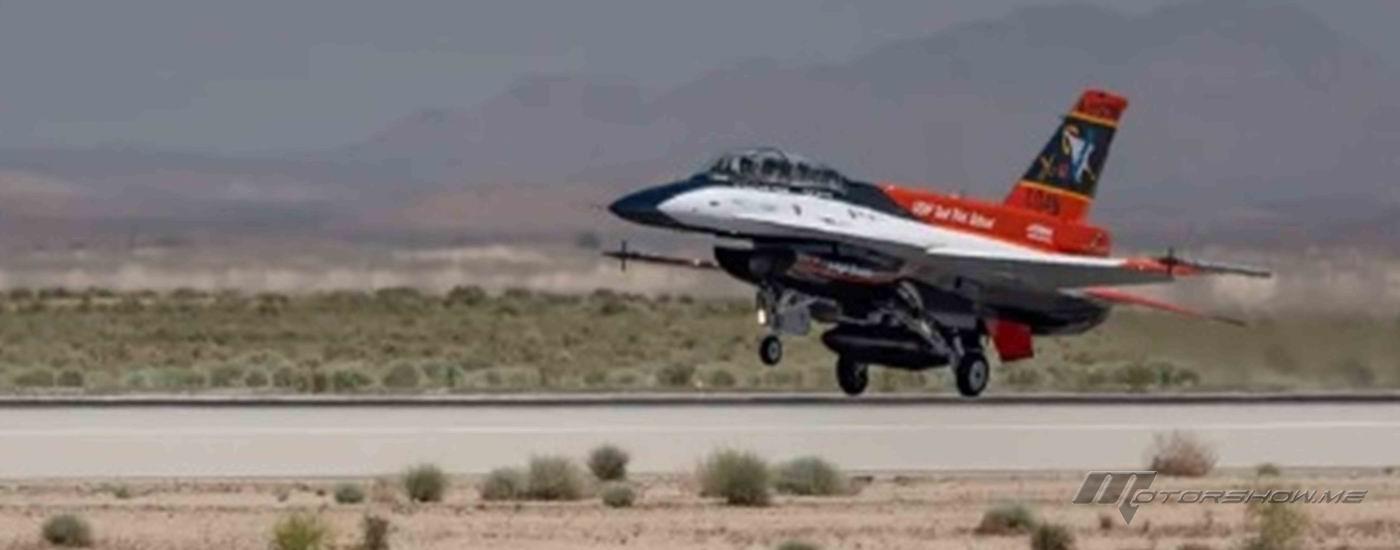 الذكاء الاصطناعي يقود طائرة F16