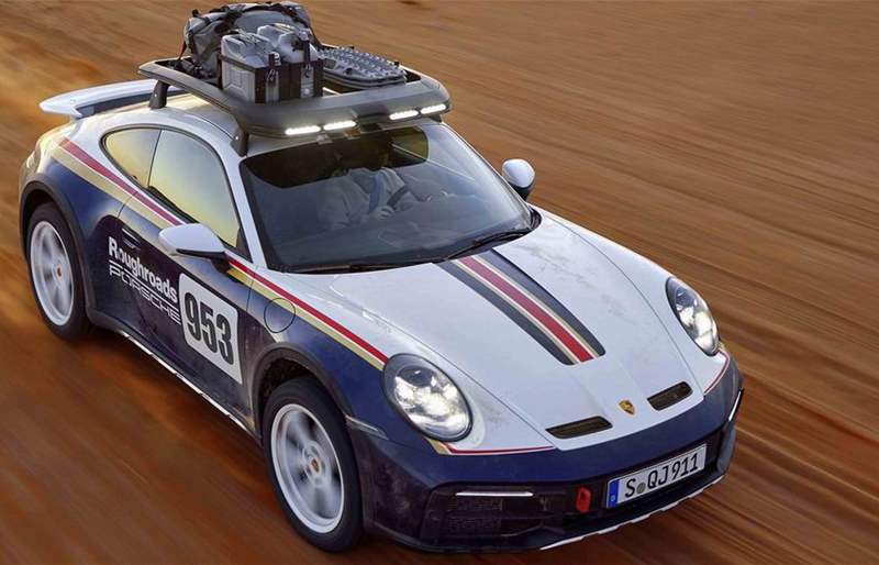 The 2023 Porsche 911 Dakar is Off-Road-Ready with 473 HP