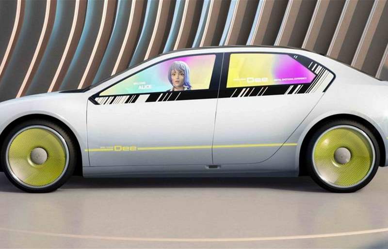 Through Real and Virtual Worlds: BMW Presents BMW I Vision Dee in Las Vegas