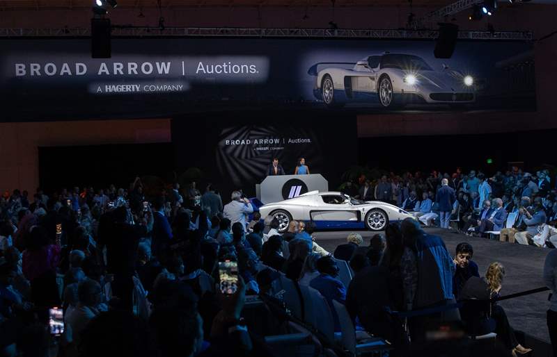 Maserati MC12 Stradale Sets New Benchmark at Monterey Car Week