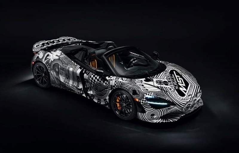 مشروع VIVA يقدّم نسخة من ماكلارين 750S بتصميم فني