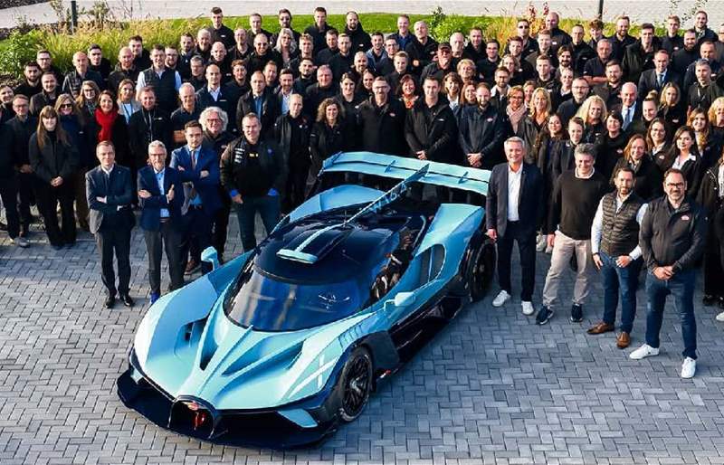 إطلاق آخر نسخة من بوغاتي بوليد مع انتهاء إنتاج محرك W16