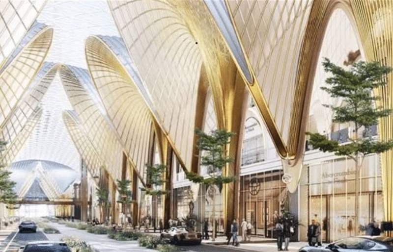 أول مول عالمي يمكن القيادة داخله