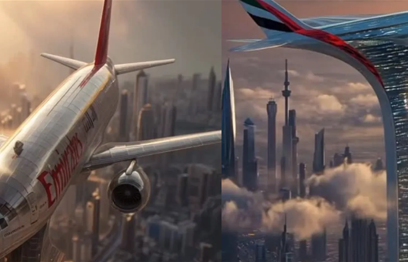 فندق Emirates Air يحلّق في سماء دبي بتصميم خيالي من الذكاء الاصطناعي
