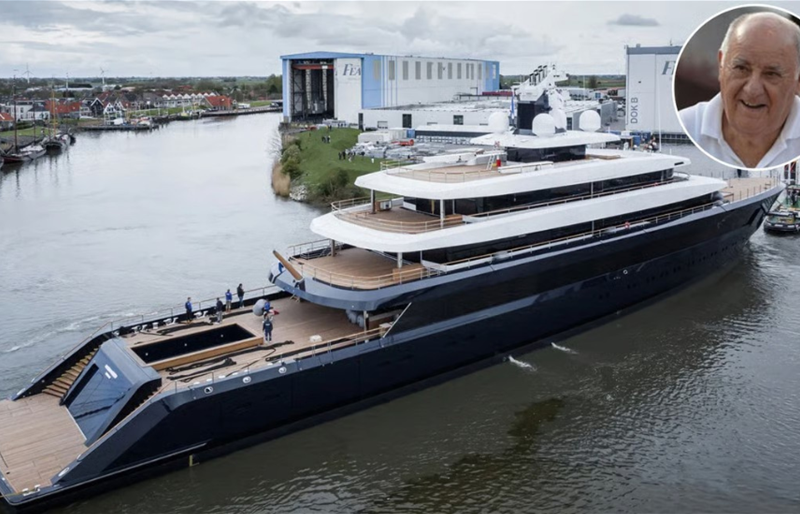 مالك متاجر Zara يكشف عن يخته الفاخر الجديد “Project 2024” بقيمة نحو 213 مليون دولار