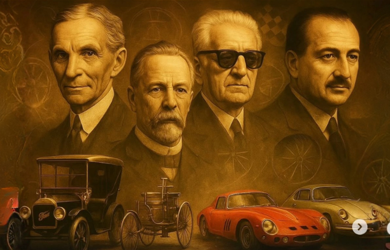 كيف صنع هؤلاء الروّاد صناعة السيارات التي نعرفها اليوم؟