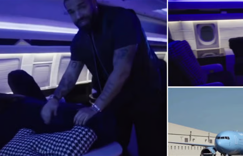 دريك يكشف عن طائرته الخاصة الفاخرة بقيمة 185 مليون دولار