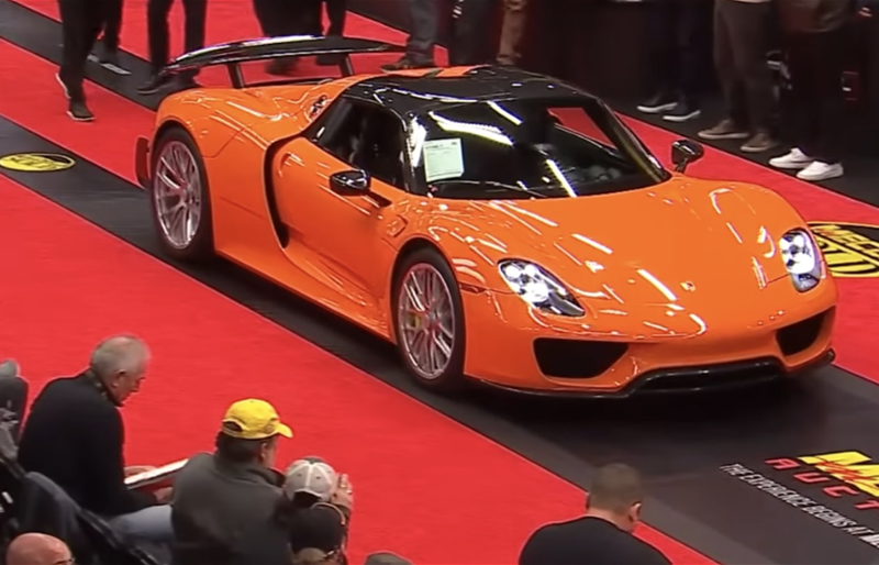 هذه أغلى سيارة بورش 918 سبايدر في العالم حتى الآن