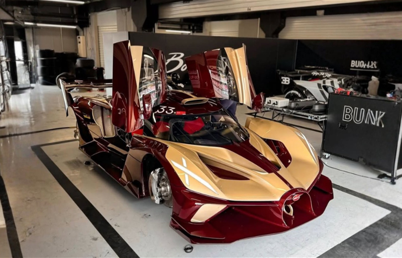 بوغاتي بوليد بقيمة 5 ملايين دولار تبدو وكأنها خرجت مباشرة من مرآب الرجل الحديدي