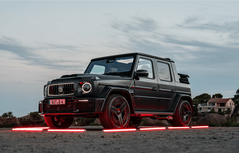 BRABUS 900 Rocket Cabrio: A 900 HP G Class With No Roof&aelig;