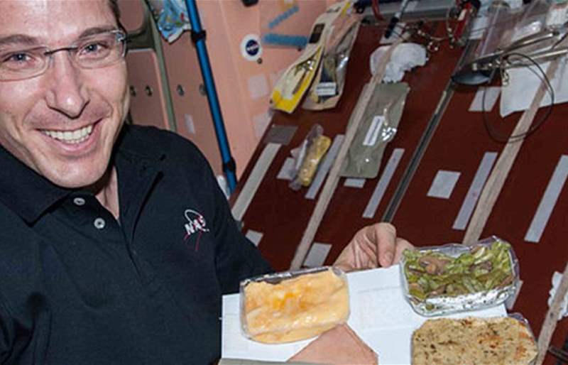 إبتكار أطعمة خاصة برواد الفضاء