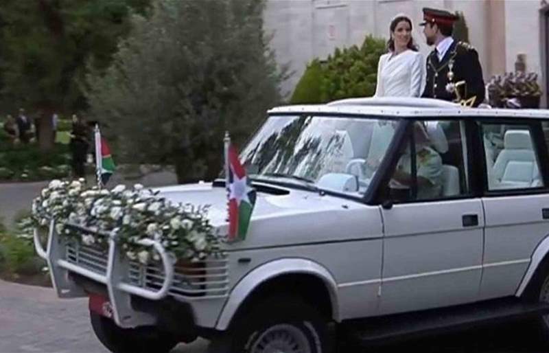 من ركب موكب سيارة موكب زفاف الأمير الأردني قبل 40 عام؟