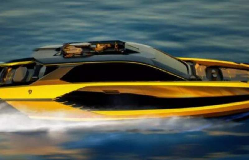 لامبورغيني تعرض يختاً جديداً بتصميم مستلهم من سيارتها فينومينو