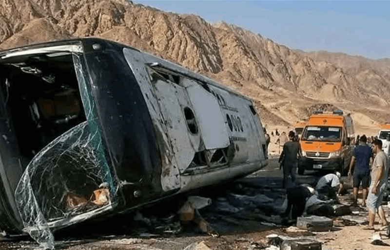 مأساة على طريق دهب.. 21 قتيلاً بينهم 10 أردنيين!