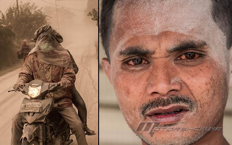 11 صورة ستفطر قلوبكم تظهر ما خلّفه بركان من معاناة لأهالي إندونيسيا 