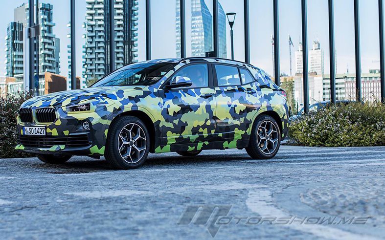 2018 BMW X2 Digital Camouflage: Innovative Model and Spirit