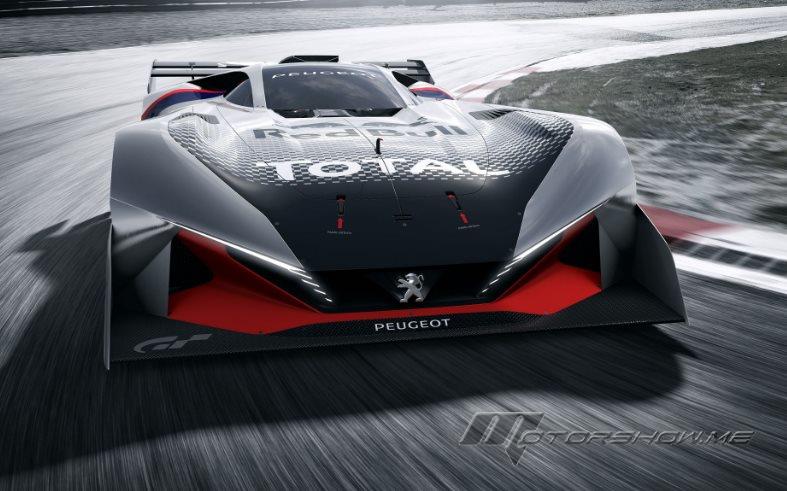 So this is the L750 R Hybrid: Peugeot’s Vision Gran Turismo