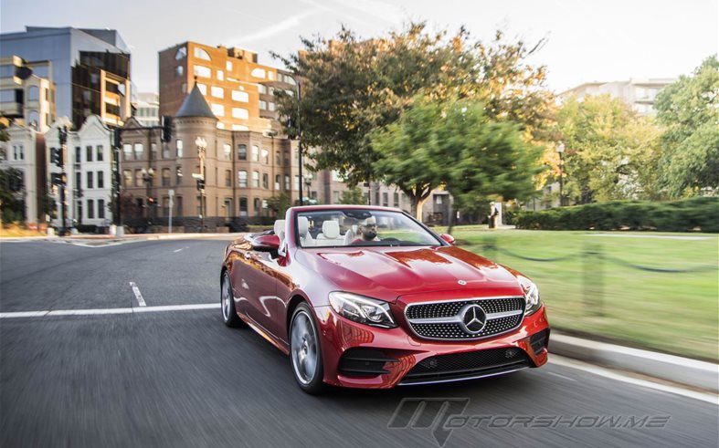 2018 Mercedes E400 4MATIC Cabrio: All-Season Comfort & Practicality