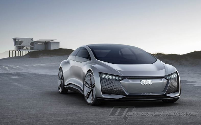 Autonomous Future with The 2018 Audi Aicon Concept