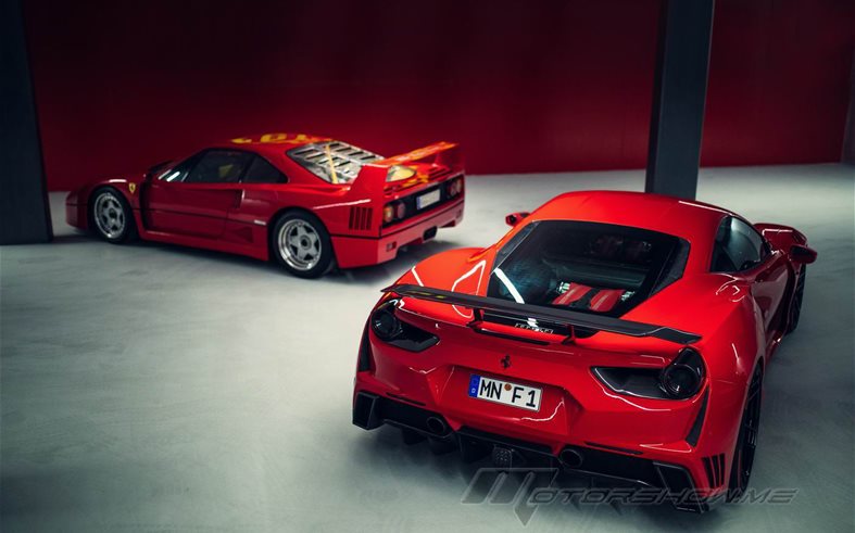 Novitec N-LARGO Ferrari 488 GTB and 488 Spider: Limited-Edition Widebody Version