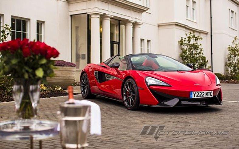 McLaren 570S Spider … In Valentine Red!