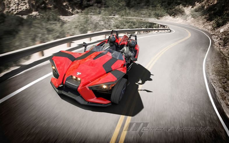 Polaris Slingshot: the new three wheeled sports vehicle from Polaris