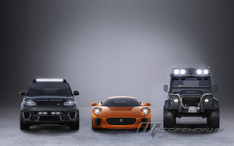 Jaguar Land Rover Cars to Feature in New James Bond Movie