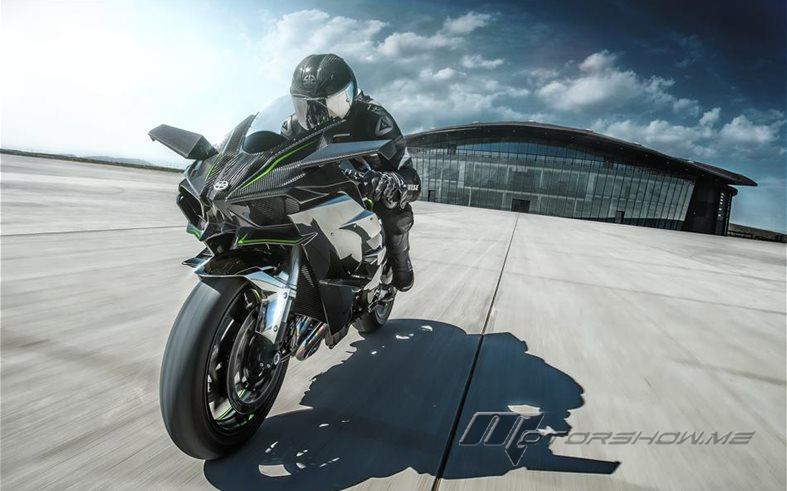 The Kawasaki Ninja H2R with carefully crafted premium components