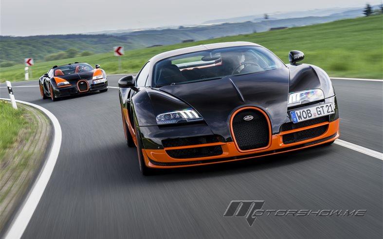 بالصور: أسرع سيارتين بوغاتي تستعرضان في نوربورغرينغ
