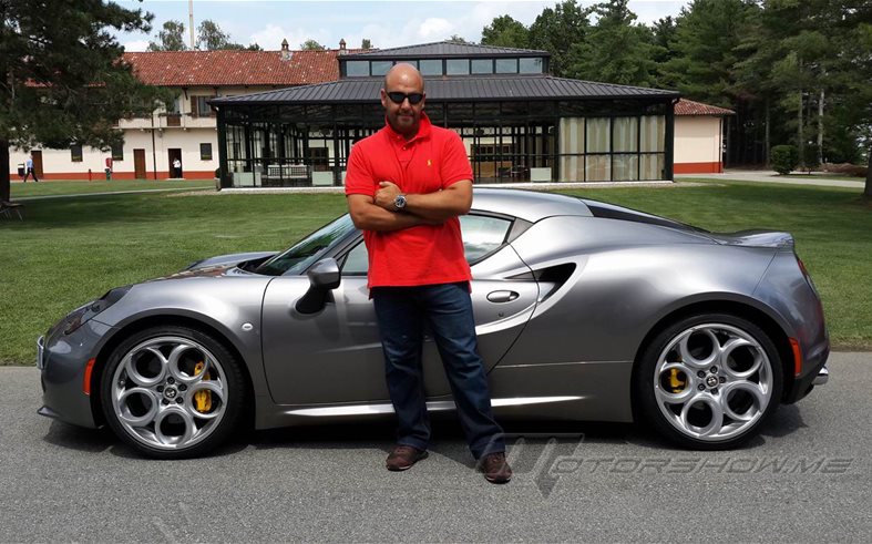 Nadim Test Driving The Alfa Romeo 4C 2015