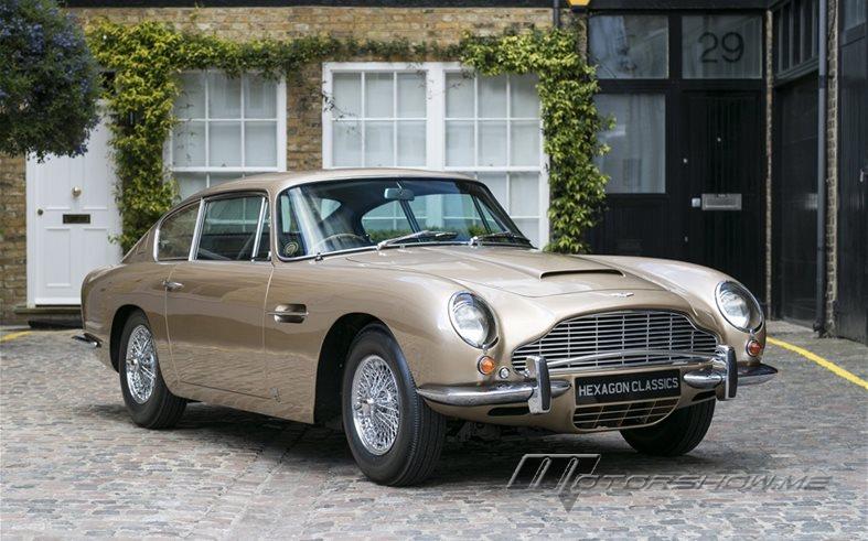 This is the Aston Martin DB6 Coupe 1967 - Hexagon