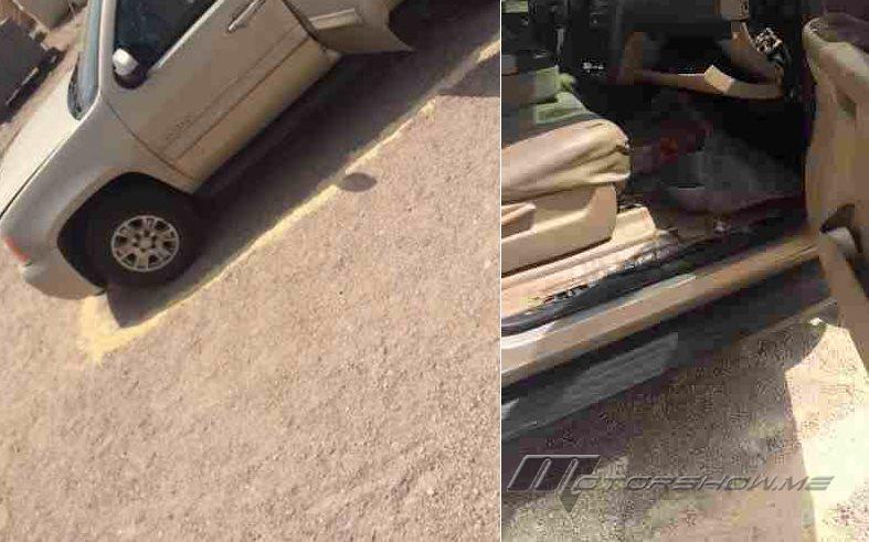ما علاقة الثعبان بهذه السيّارة المهجورة في السعوديّة؟ 