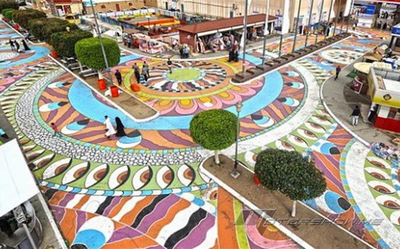  ما السر وراء اللوحة العملاقة بمساحة 4000 متر التي تزيّن طرقات أبها في السعودية؟