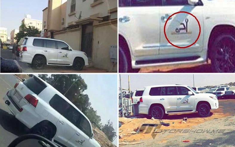 بالصور: ما قصّة ملصقات الأجرة على سيارة لكزس التي تسببت في القبض على صاحبها؟ 