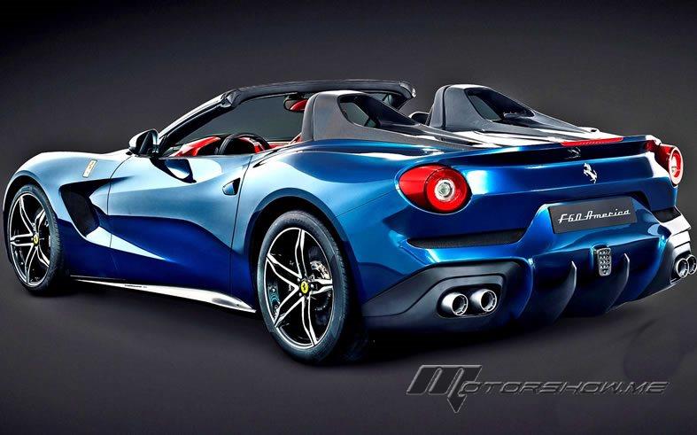 The powerful and innovative mid-front-mounted V12: Ferrari F60 America