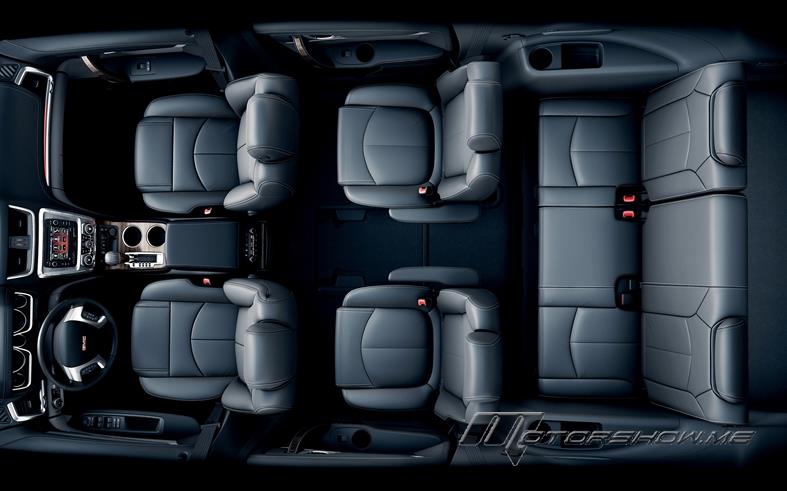 Check the interior of the new GMC ACADIA 2016
