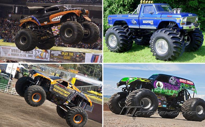 إلى محبي التحدّي والمغامرة... إليكم أفضل شاحنات الـMonsters