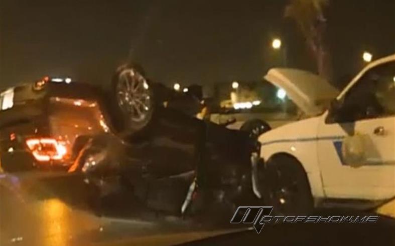 حادث مروري في الرياض بين سيارة رسمية وسيارة مواطن، هل كان مفتعل؟